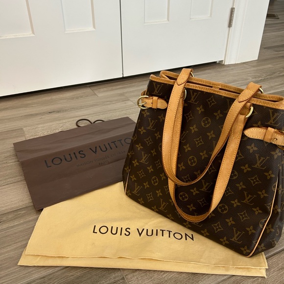 Louis Vuitton Brown Monogram Tote Bag - Picture 1 of 16